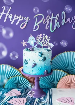 Cake Toppers - Narwhal 4-pack