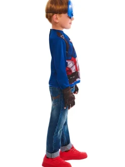 Captain America Maskeradset 4-6 år