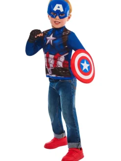 Captain America Maskeradset 4-6 år