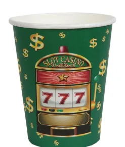 Casino - Pappmuggar 10-pack