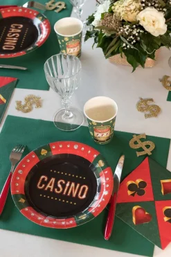 Casino - Tallrikar 10-pack