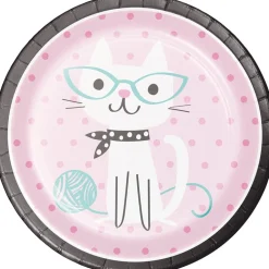 Cat Party - Tallrikar 8-pack