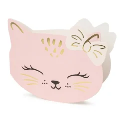 Cat Paws - Inbjudningskort med kuvert 6-pack
