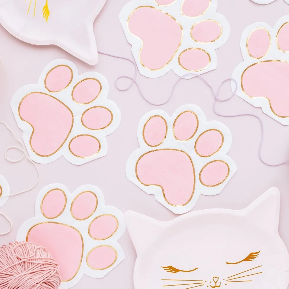 Cat Paws - Servetter 12-pack