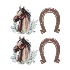 Champion Horse - Lyxig konfetti i trä