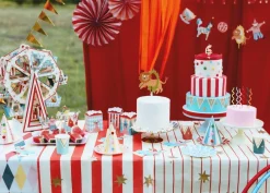 Cirkus Caketoppers 6-pack