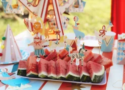 Cirkus Caketoppers 6-pack