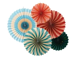 Cirkus Dekorationsrosetter 26-43 cm