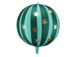Cirkus Grön Folieballong 75 cm