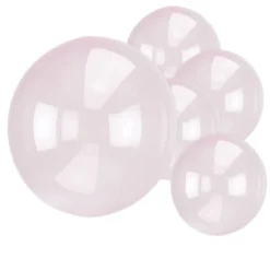 Clearz Crystal, Ljusrosa ballong 1-pack