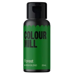 Colour Mill - Vattenbaserad ätbar färg mörkgrön 20 ml