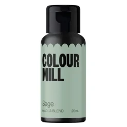 Colour Mill - Vattenbaserad ätbar färg salvia grön 20 ml
