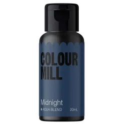 Colour Mill - Vattenbaserad ätbar färg midnight blå 20 ml