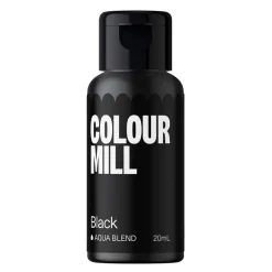 Colour Mill - Vattenbaserad ätbar färg svart 20 ml