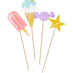 Crazy Cake - Cake Toppers 8-pack