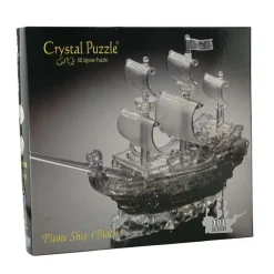 Crystal 3D Pussel Piratskepp
