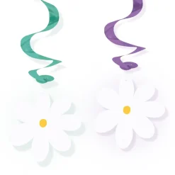 Daisies Hängande Swirls 4-pack
