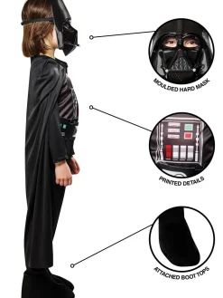 Darth Vader Maskeraddräkt Barn 7-8 år (122-128 cm)