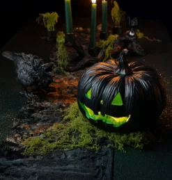 Dekorationspumpa med grönt LED-ljus