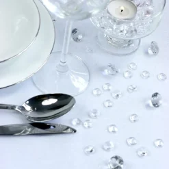 Diamantkonfetti - Klar 100-pack