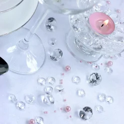 Diamantkonfetti - Klar 100-pack