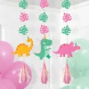 Dino Party - Hängande dekorationer med tassels 3-pack