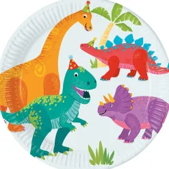 Dino Party Tallrikar 8-pack