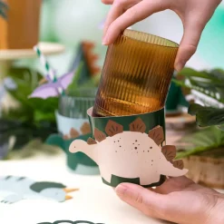 Dinosaurie DIY Muggöverdrag 6-pack