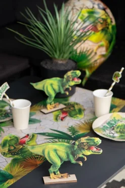Dinosaurie - Kalaspåsar i papper 10-pack