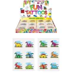 Dinosaurier - Tatueringar 6-pack