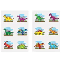 Dinosaurier - Tatueringar 6-pack
