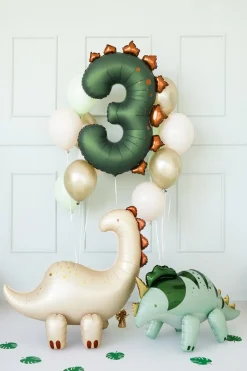 Dinosaurie Sifferballong 3 (92 cm)