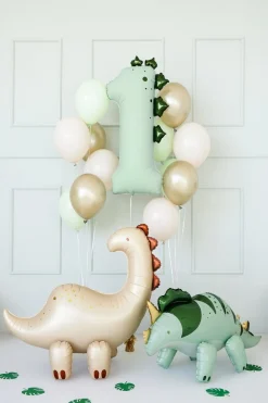 Dinosaurie Sifferballong 1 (92 cm)
