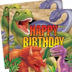 Dinosaurie Äventyr - Servetter HB 16-pack