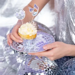 Disco - Cake Toppers 8-pack