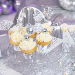 Disco - Cake Toppers 8-pack