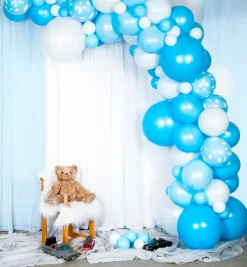DIY Ballongbåge Baby Blue