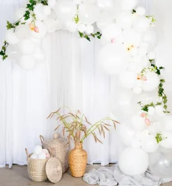 DIY Ballongbåge Vit