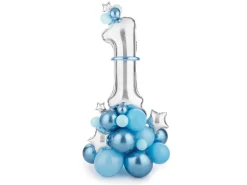 DIY Ballongpelare Blå - 1 år