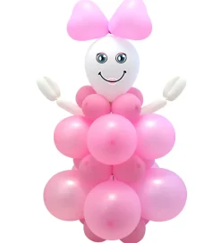 DIY Ballongset Baby Girl 95 cm