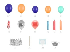 DIY Deluxe Ballongbåge - Raket