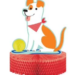 Dog Party - Bordsdekoration Honeycomb