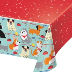 Dog Party - Bordsduk 137 x 259 cm