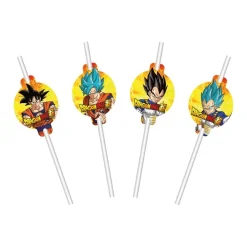 Dragon Ball - Pappsugrör 8-pack