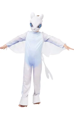 Draktränaren Maskeraddräkt Light Fury 3-4 år