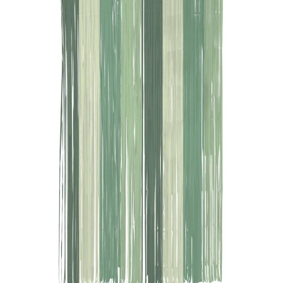Draperi av papper i gröna nyanser 100 x 200 cm