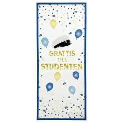 Dörrdekoration Grattis till Studenten