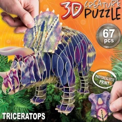 Educa 3D Pussel - Triceratops 67 bitar