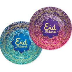 Eid Mubarak - Runda Tallrikar 8-pack