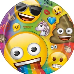 Emoji Rainbow Fun - Tallrikar 8-pack